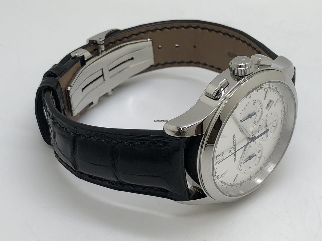 IMG_9081 Jaeger-LeCoultre Master Chronograph Mens watch Unisex Automatic Steel 174.8.C1 Replica 7