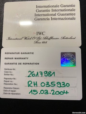 IMG_9081 IWC Pilot Mark Mens watch Unisex Automatic Steel 32 41-001 Replica 7