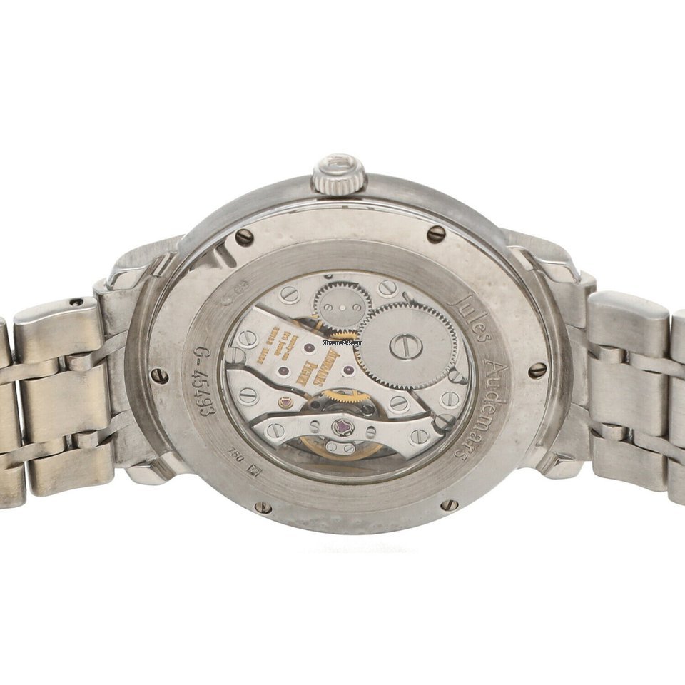 IMG_9081 Audemars Piguet Jules Audemars Womens watch Manual winding White gold 15156BC.ZZ.1229BC.01 Replica 7