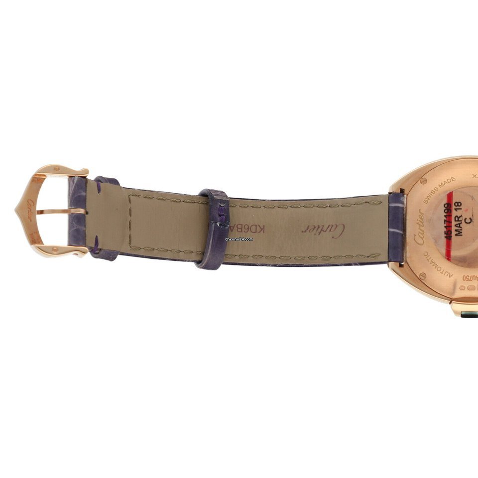 Cartier Cle de Cartier Automatic Rose gold 3947 Replica 7