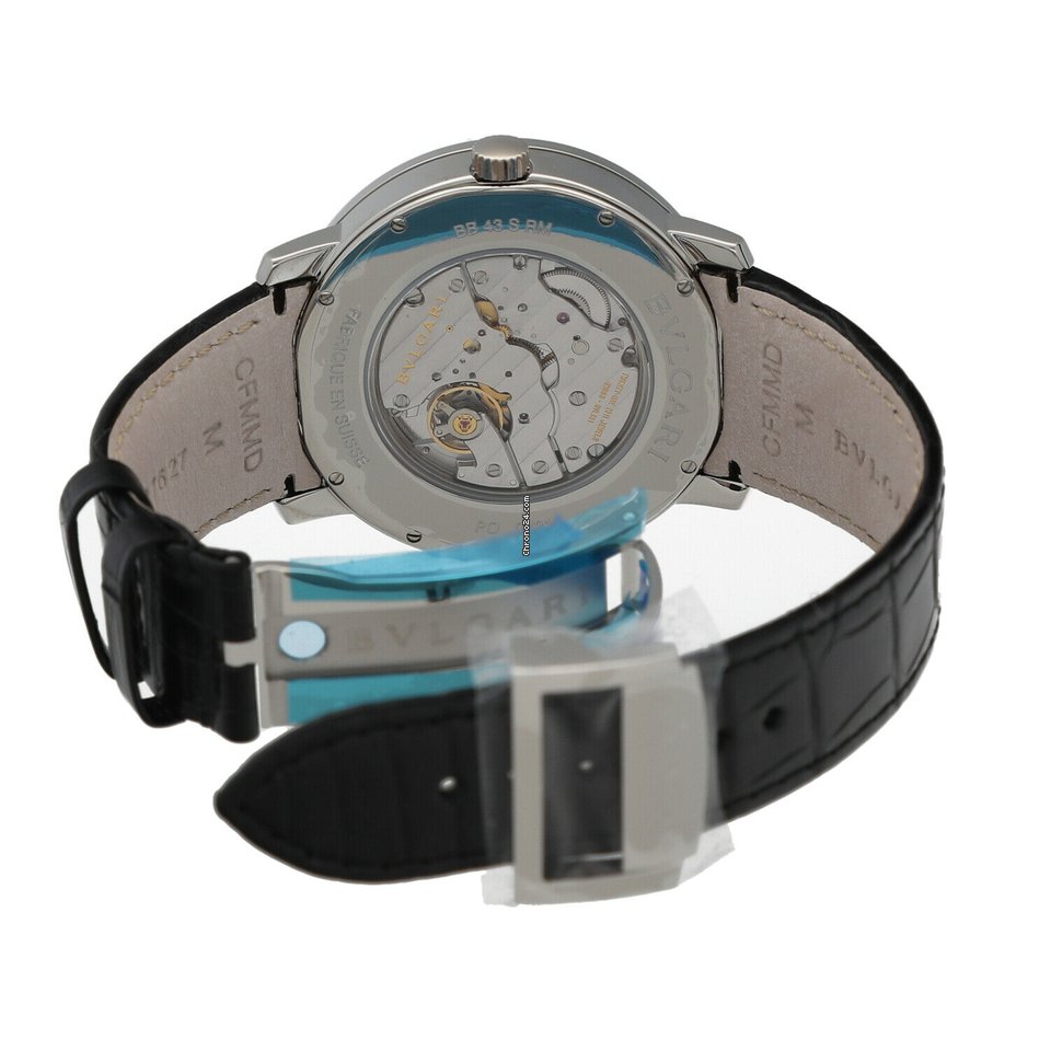 IMG_9081 Bulgari Mens watch Unisex Manual winding Steel 101870 Replica 7