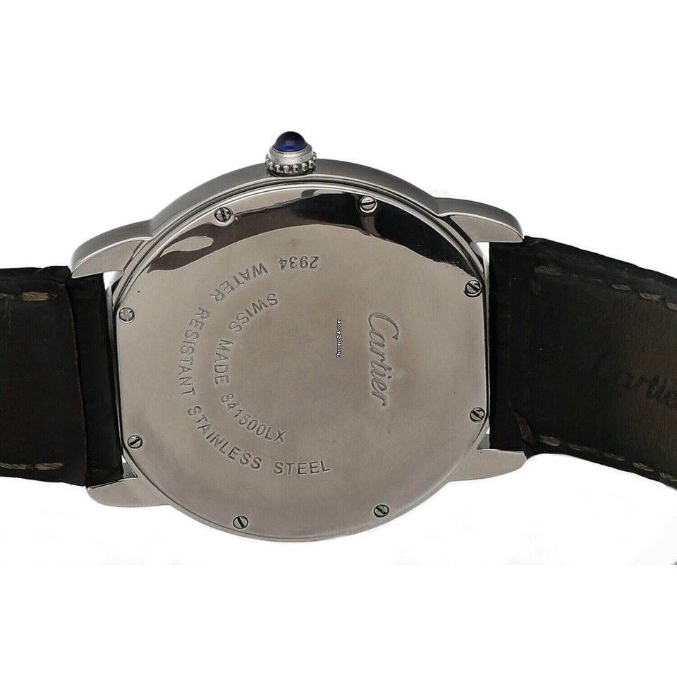 IMG_9081 Cartier Ronde Solo de Cartier Quartz Steel 2934 Replica 7