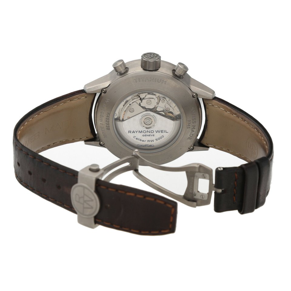 IMG_9081 Raymond Weil Freelancer Mens watch Unisex Automatic Titanium 7745 Replica 7