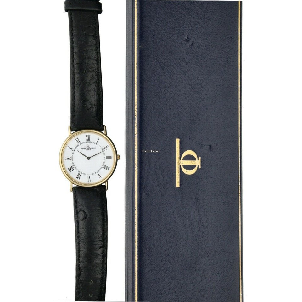 IMG_9081 Baume & Mercier Mens watch Unisex Quartz Yellow gold 95600 Replica 7
