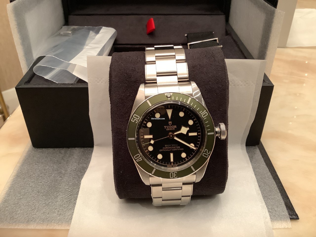 IMG_9081 Tudor Black Bay Mens watch Unisex Automatic Steel 79230G. Harrods Replica 7