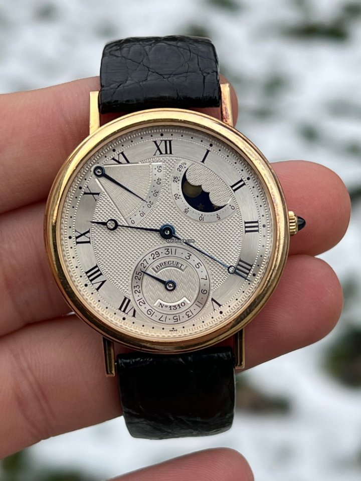 Breguet Classique Mens watch Unisex Automatic Yellow gold 3130 Replica 7