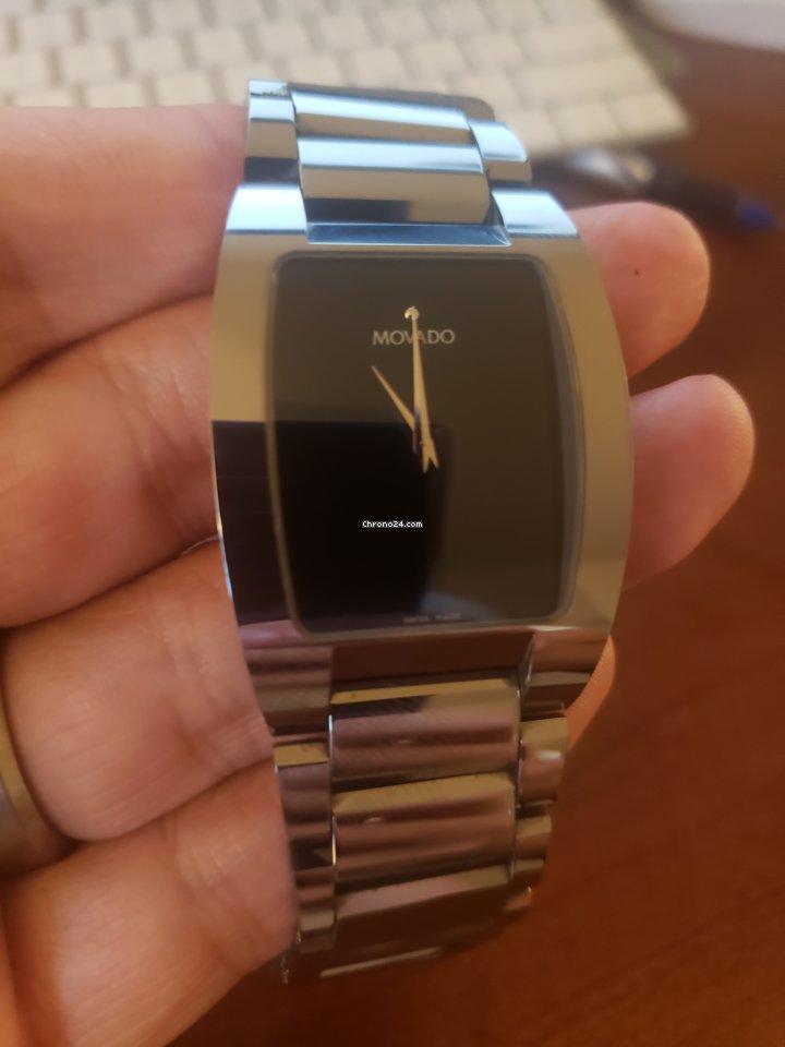 Movado Fiero Mens watch Unisex Quartz Tungsten 0605621 Replica 7