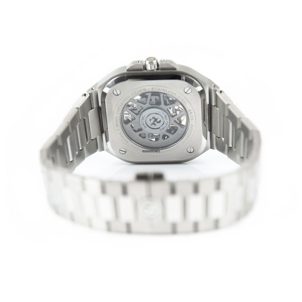 IMG_9081 Bell & Ross BR 05 Mens watch Unisex Automatic Steel BR05A-GR-SK-ST SST Replica 7