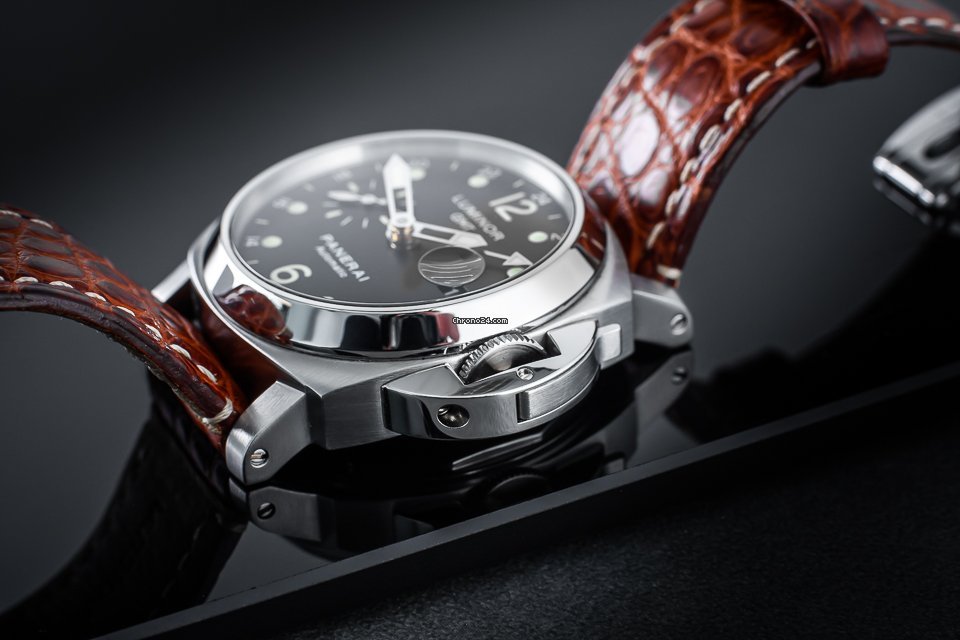 Panerai Luminor GMT Automatic Mens watch Unisex Automatic Steel PAM 00159 Replica 7