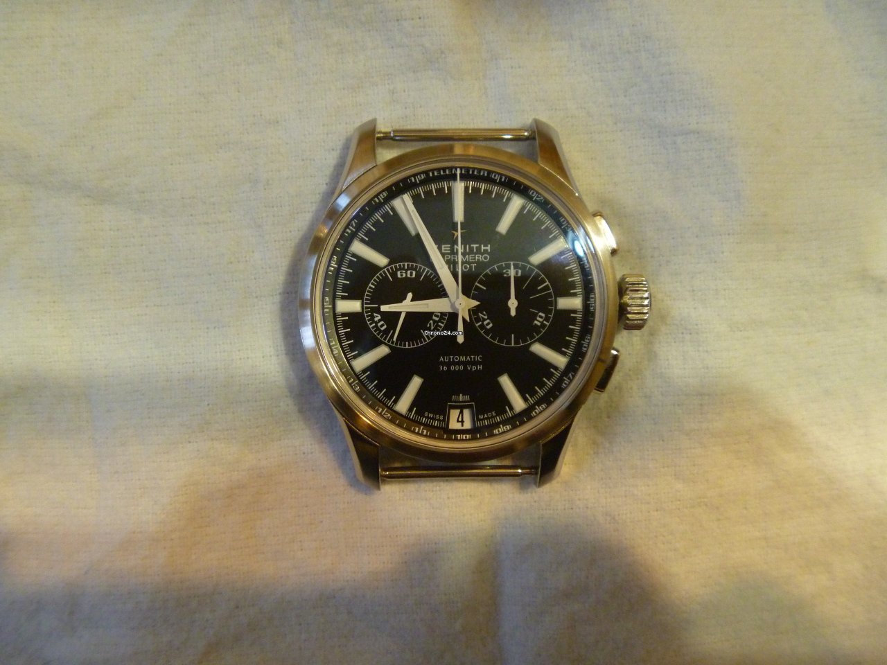 IMG_9081 Zenith Captain Chronograph Mens watch Unisex Automatic Steel 03.2117.4002 Replica 7