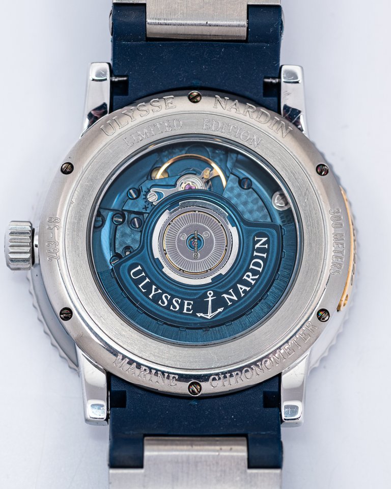 IMG_9081 Ulysse Nardin Mens watch Unisex Automatic Steel 263-58LE-3 Replica 7