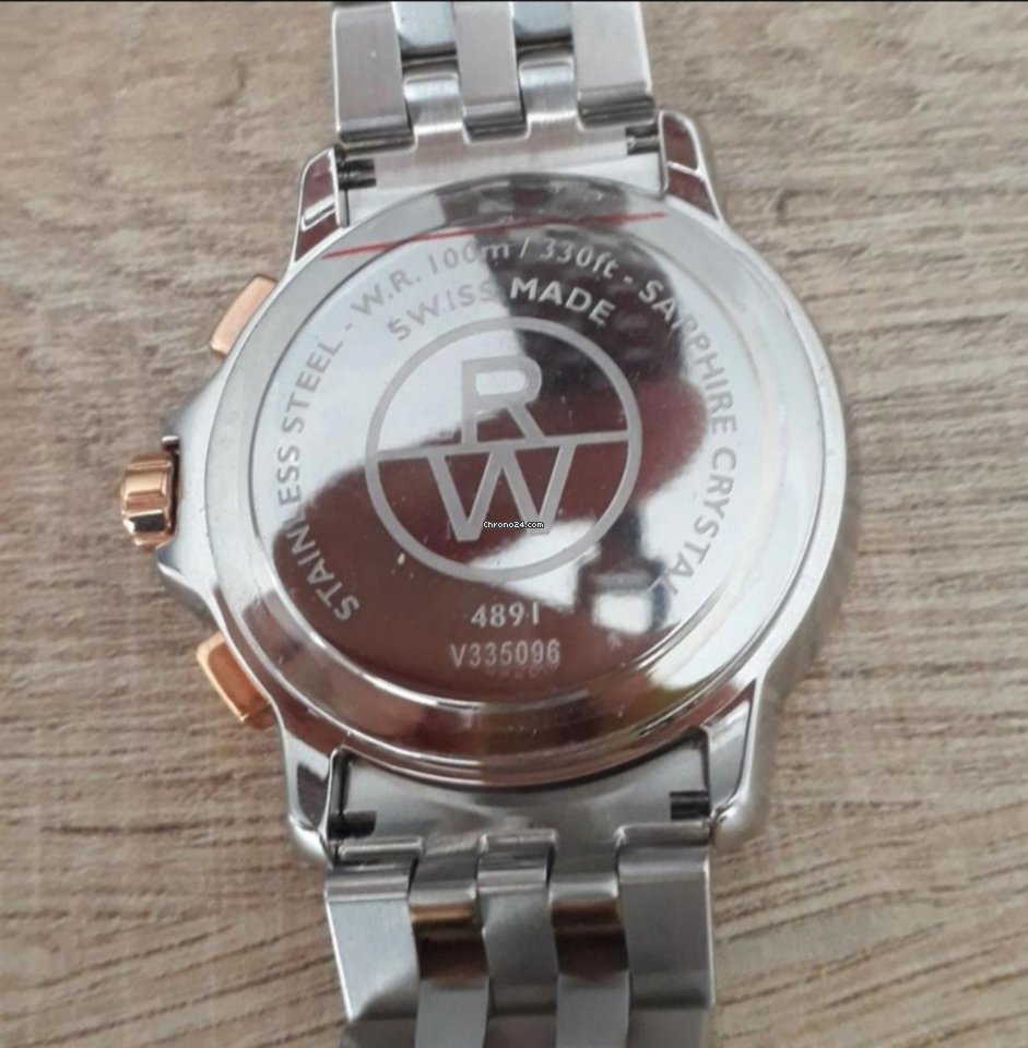 IMG_9081 Raymond Weil Tango Mens watch Unisex Manual winding Steel 4891 - ST -00650 Replica 7