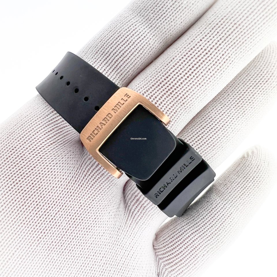 IMG_9081 Richard Mille RM 011 Mens watch Unisex Automatic Rose gold RM011-02 Replica 7