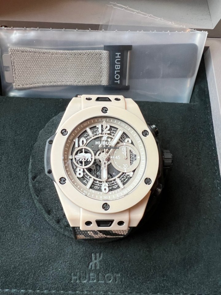 Hublot Big Bang Unico Mens watch Unisex Manual winding Ceramic 411.CZ.4620.NR.SOA19 Replica 7