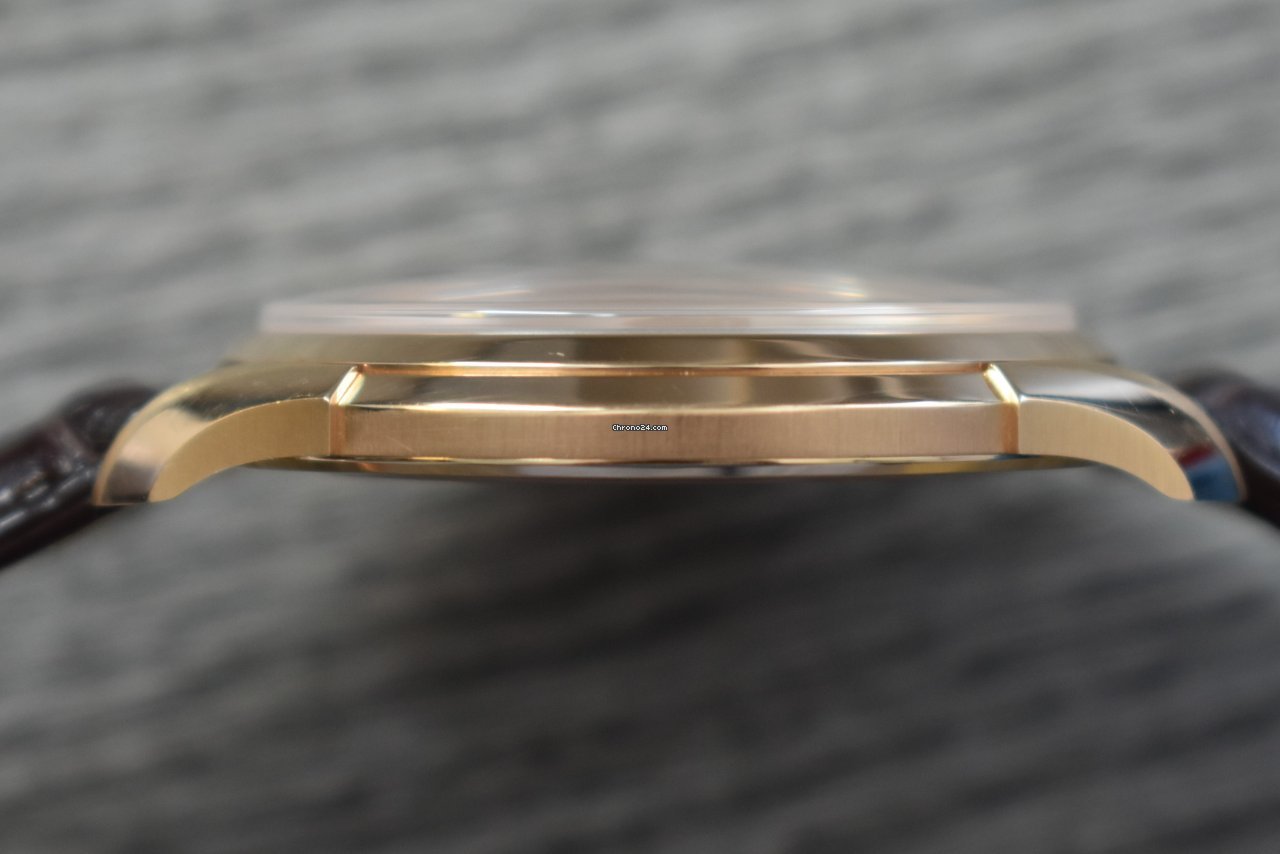 IMG_9081 Baume & Mercier Clifton Mens watch Unisex Manual winding Red gold 10060 Replica 7