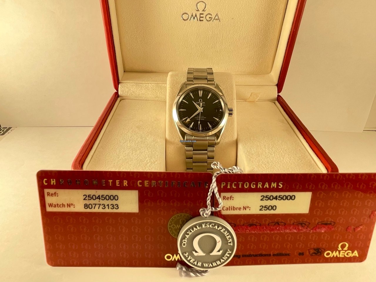 IMG_9081 Omega Seamaster Aqua Terra Mens watch Unisex Automatic Steel 2504.50.00 Replica 7