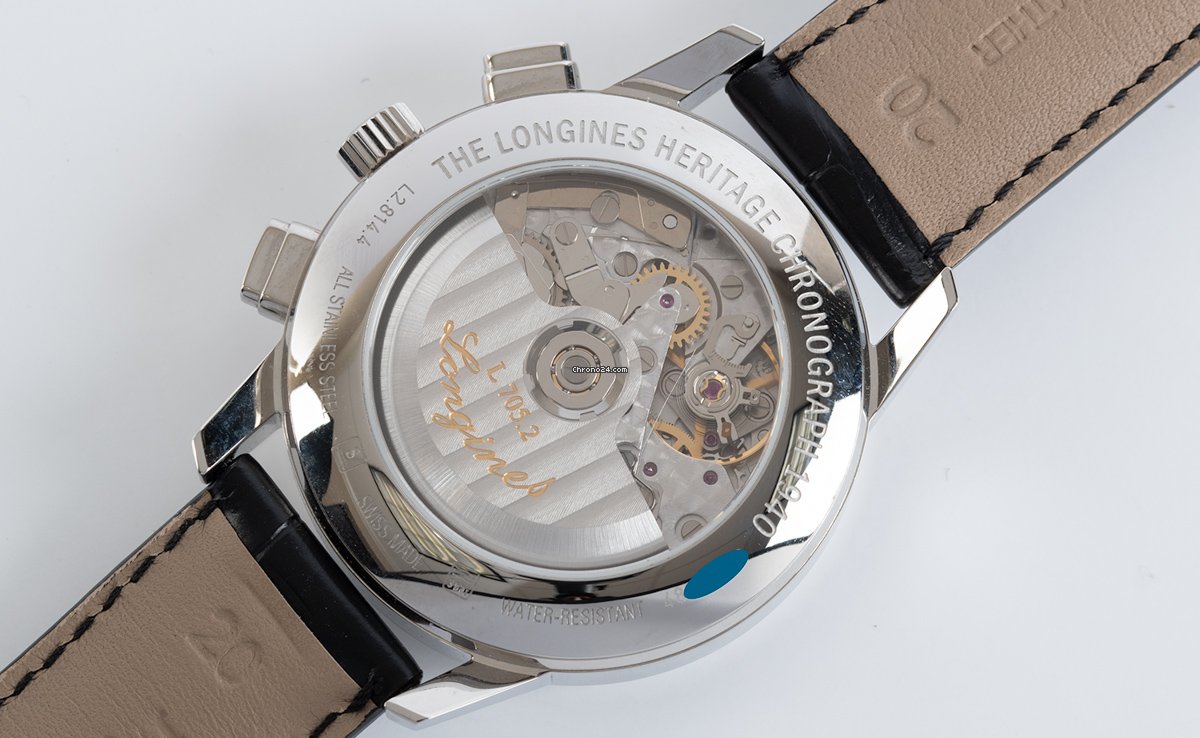 Longines Heritage Mens watch Unisex Automatic Steel L2.814.4.76.0 Replica 7