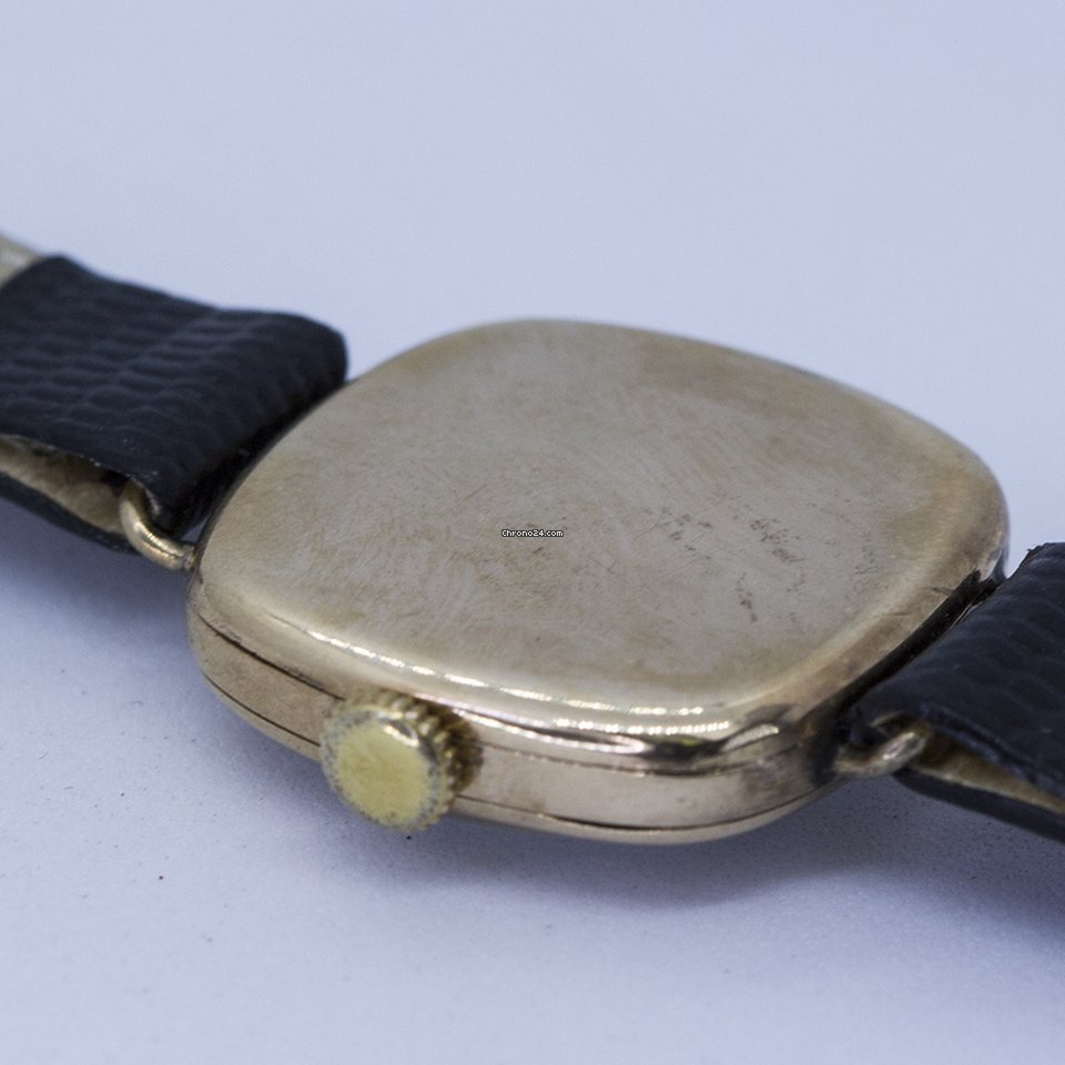 IMG_9081 Omega Womens watch Manual winding Yellow gold 370968 Replica 7