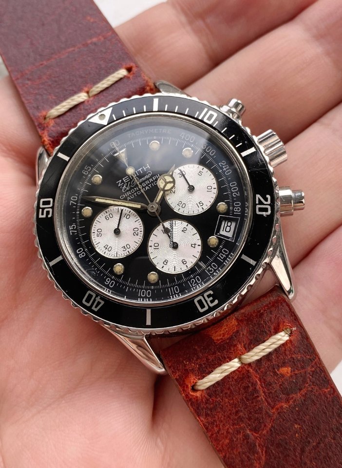 IMG_9081 Zenith El Primero Chronograph Mens watch Unisex Automatic Steel 020310400 Replica 7