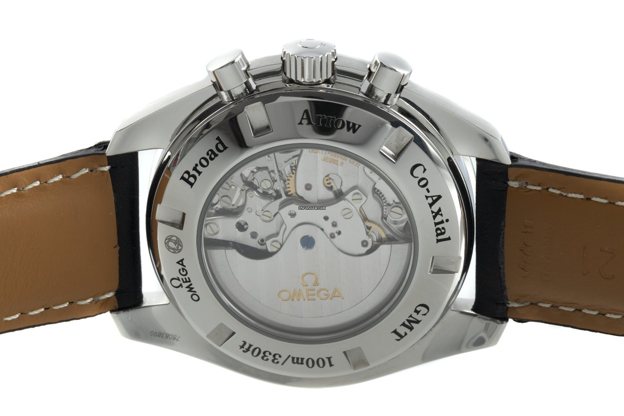 Omega Speedmaster Broad Arrow Mens watch Unisex Automatic Steel 3881.30.37 Replica 7