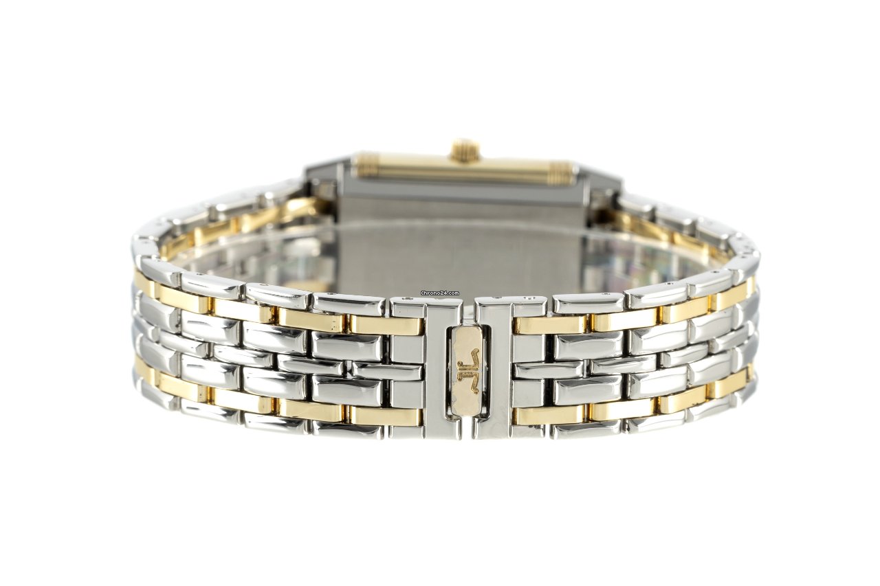 IMG_9081 Jaeger-LeCoultre Reverso Lady Womens watch Quartz Gold Steel 260.5.08 Replica 7