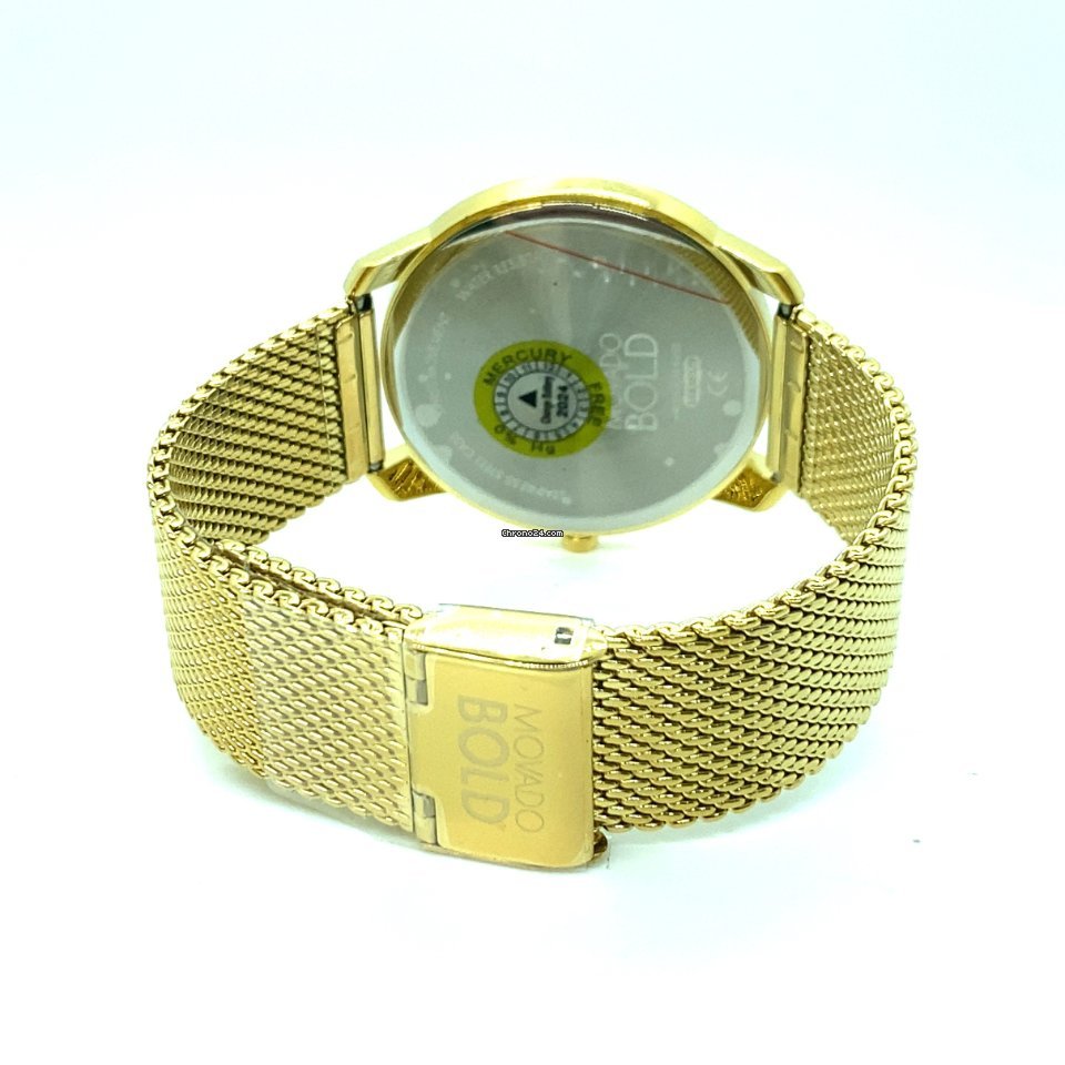 IMG_9081 Movado Bold Mens watch Unisex Quartz Steel 3600588 Replica 7
