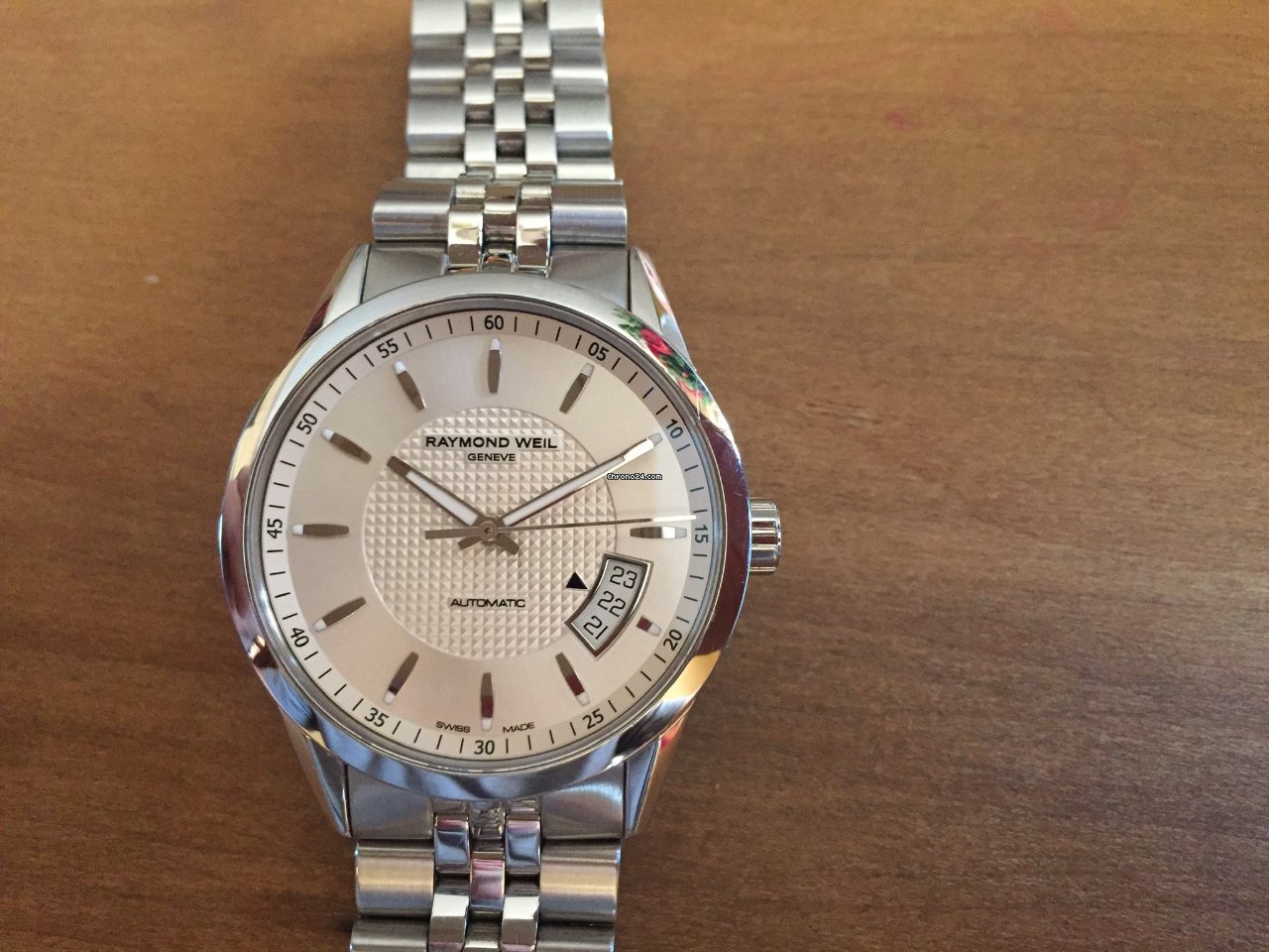 IMG_9081 Raymond Weil Freelancer Mens watch Unisex Automatic 2770-ST5-65021 Replica 7