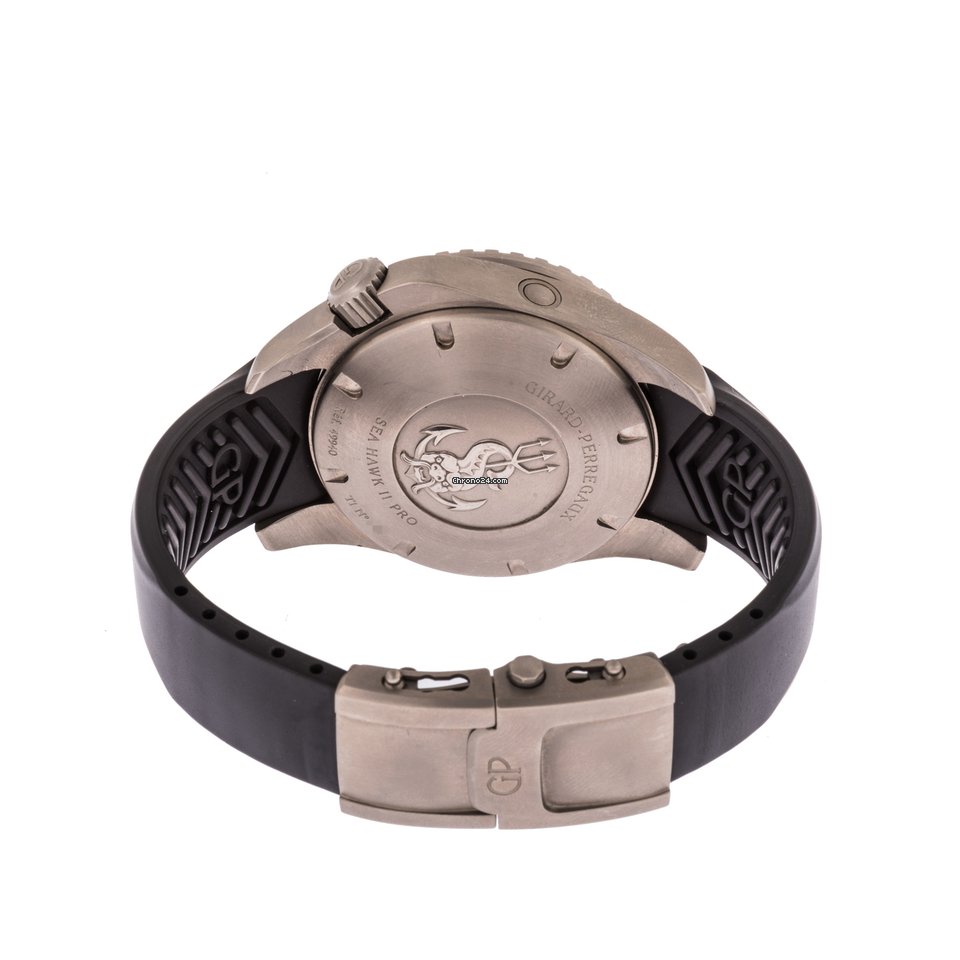 Girard Perregaux Sea Hawk Mens watch Unisex Automatic Titanium 49940 Replica 7