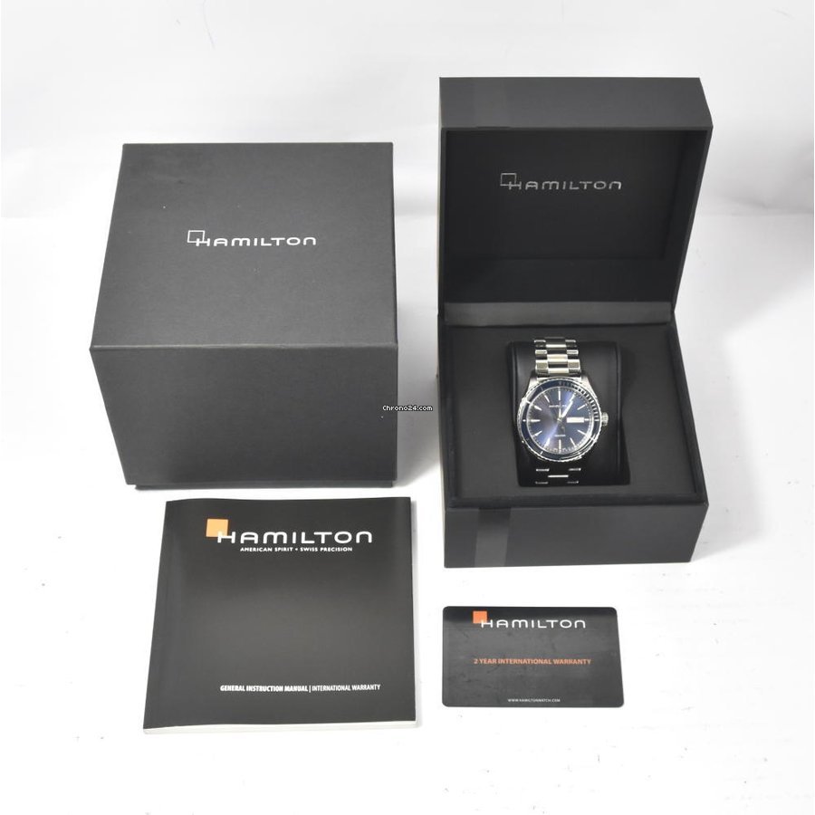 Hamilton Jazzmaster Seaview Mens watch Unisex Quartz Steel H375510 Replica 7