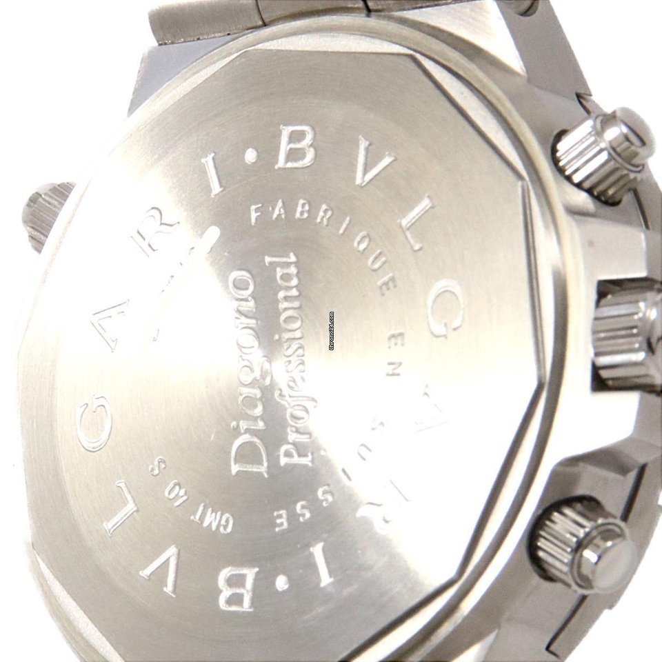 Bulgari Diagono Mens watch Unisex Automatic GMT40S GMT40C5SSD Replica 7