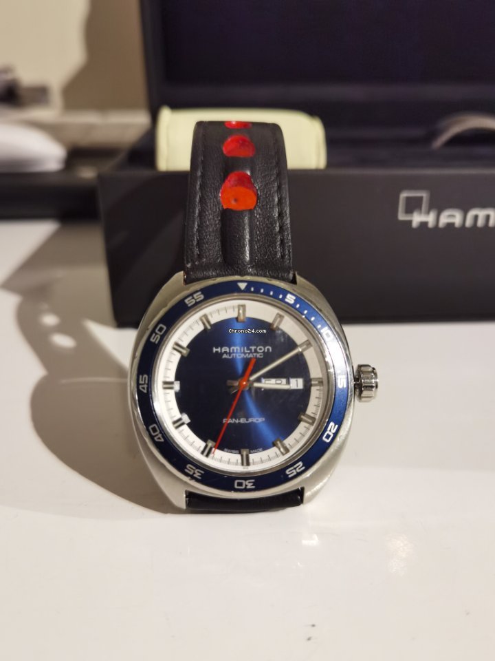 Hamilton Pan Europ Mens watch Unisex Automatic H354050 Replica 7