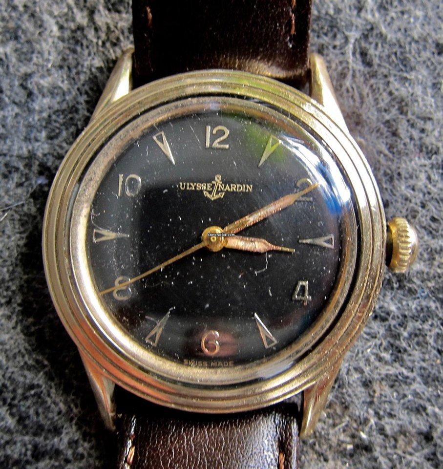 IMG_9081 Ulysse Nardin Mens watch Unisex Manual winding 1950s Replica 7
