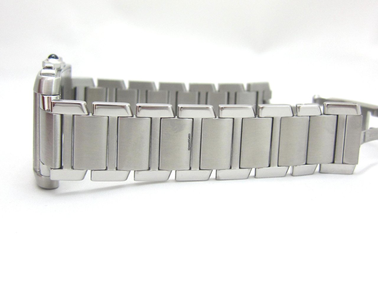 IMG_9081 Cartier Tank Francaise Mens watch Unisex Quartz Steel Ref.Nr.2303 Replica 7