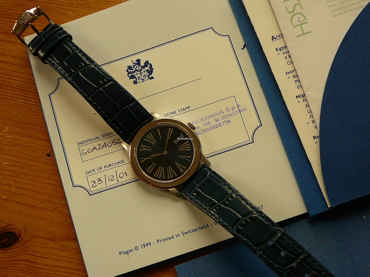 Piaget Altiplano Mens watch Unisex Manual winding White gold GAO24052 Replica 7