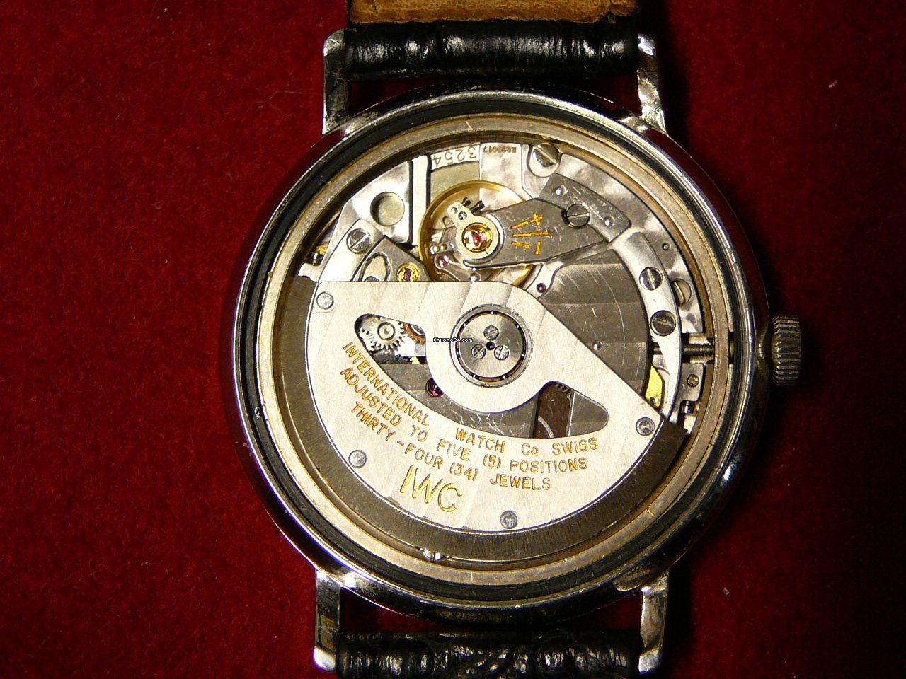 IMG_9081 IWC Mens watch Unisex Automatic Steel 3205 Replica 7