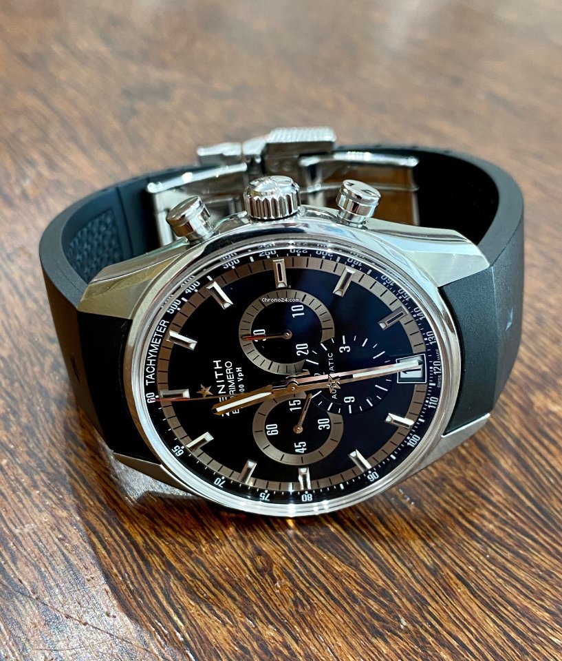 Zenith El Primero 36000 VpH Mens watch Unisex Automatic Steel 03.2040.400 21.0496 Replica 7