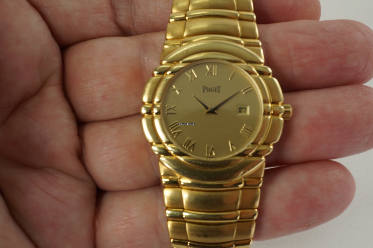 Piaget Tanagra Mens watch Unisex Quartz Yellow gold 17141 M411D Replica 7
