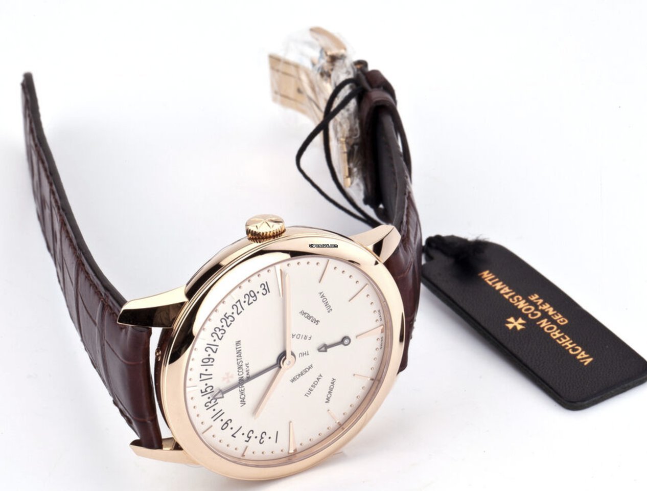 Vacheron Constantin Patrimony Automatic Red gold 86020 000R-9239 Replica 7