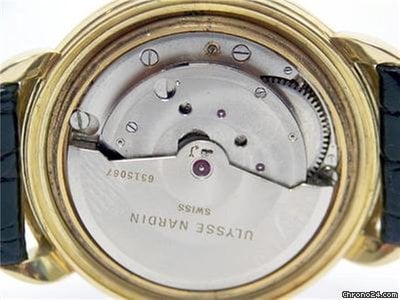 IMG_9081 Ulysse Nardin Automatic Yellow gold 691206 Replica 7