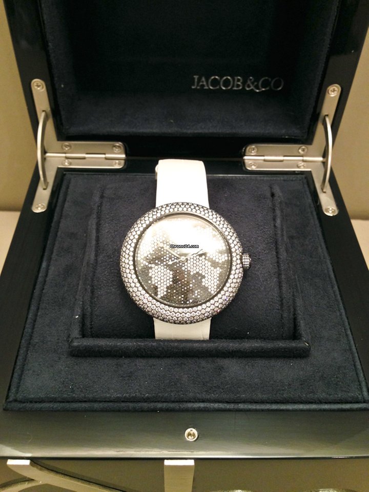 IMG_9081 Jacob & Co. Womens watch Quartz Steel CR47BKB-F Replica 7