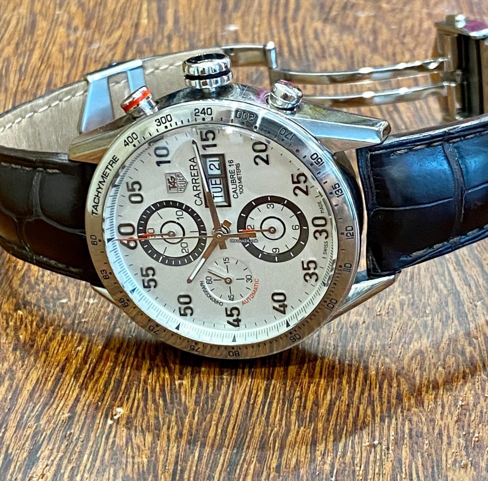 IMG_9081 TAG Heuer Carrera Mens watch Unisex Automatic Steel CR2A11 Replica 7