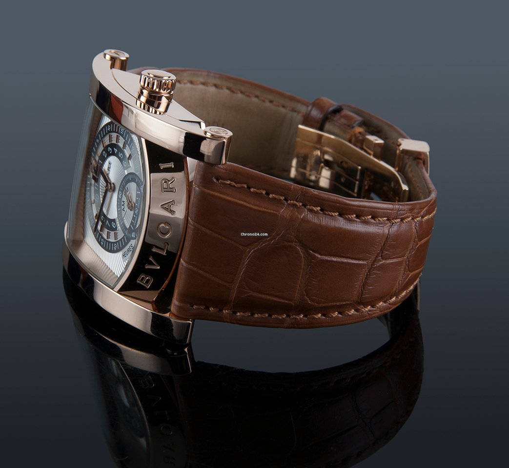 IMG_9081 Bulgari Assioma Mens watch Unisex Automatic Rose gold aa p 48 g hr Replica 7