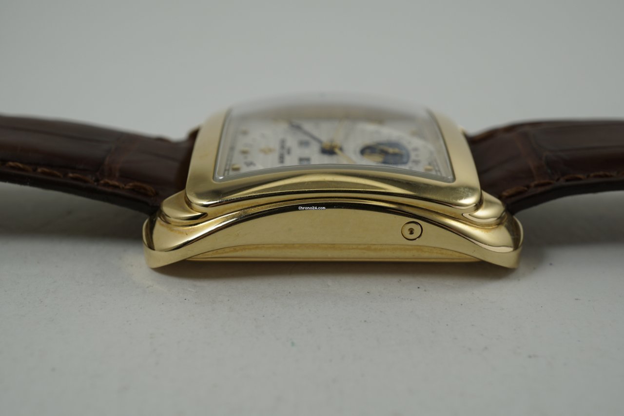 IMG_9081 Vacheron Constantin Historiques Mens watch Unisex Automatic Yellow gold 47300 000j Replica 7
