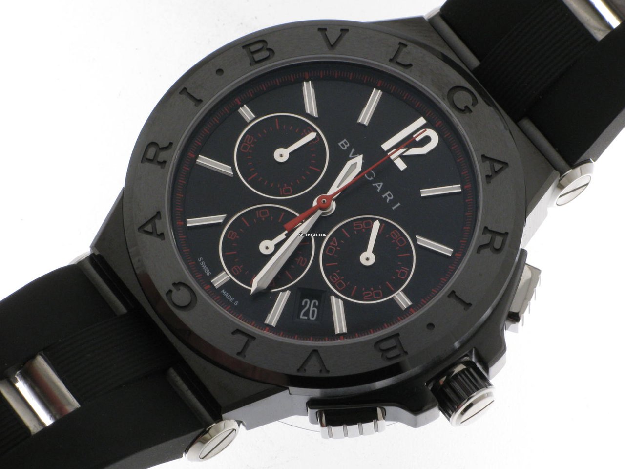 IMG_9081 Bulgari Diagono Mens watch Unisex Automatic Steel DG42BBSC Replica 7