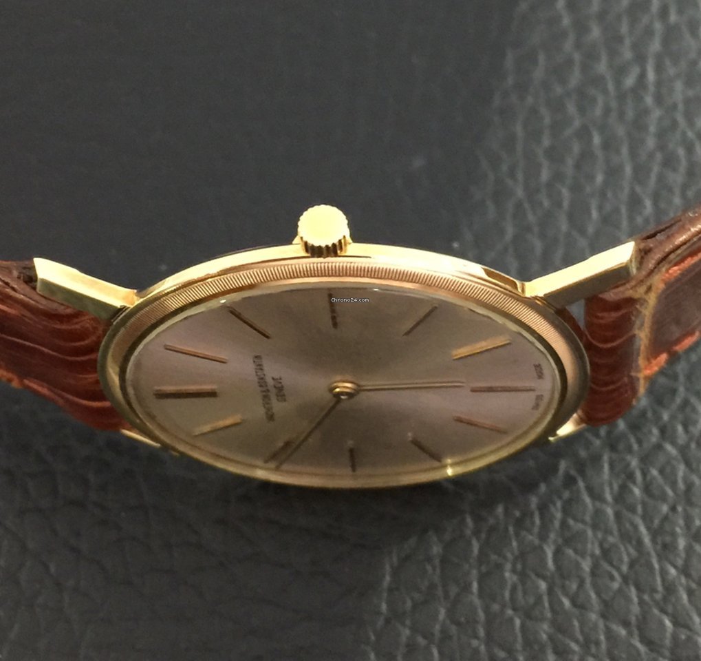 IMG_9081 Vacheron Constantin Mens watch Unisex Manual winding Yellow gold 6351 Replica 7