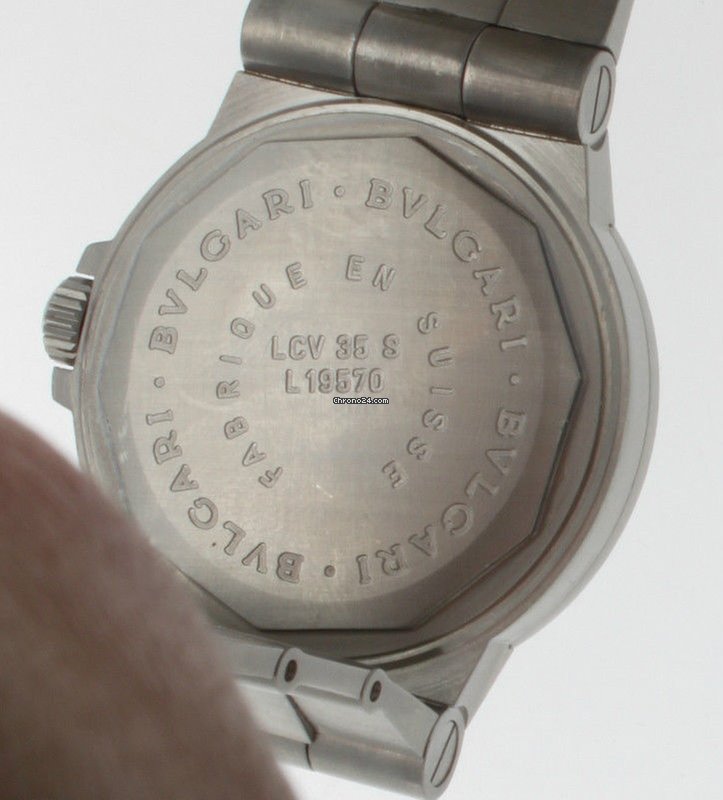 Bulgari Diagono Mens watch Unisex Automatic Steel LCV 35S Replica 7