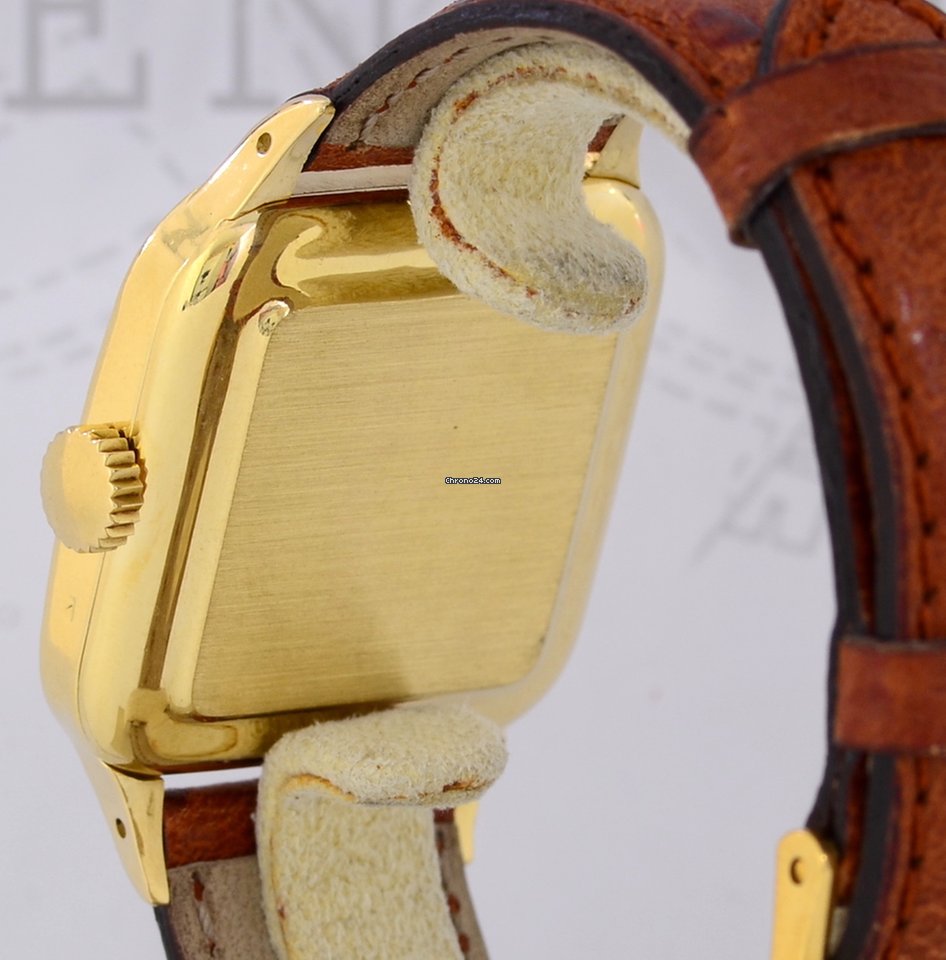 Patek Philippe Vintage Mens watch Unisex Manual winding Yellow gold 2514 Replica 7