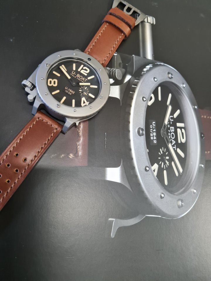 IMG_9081 U-Boat Mens watch Unisex Manual winding Titanium U-1942 Replica 7