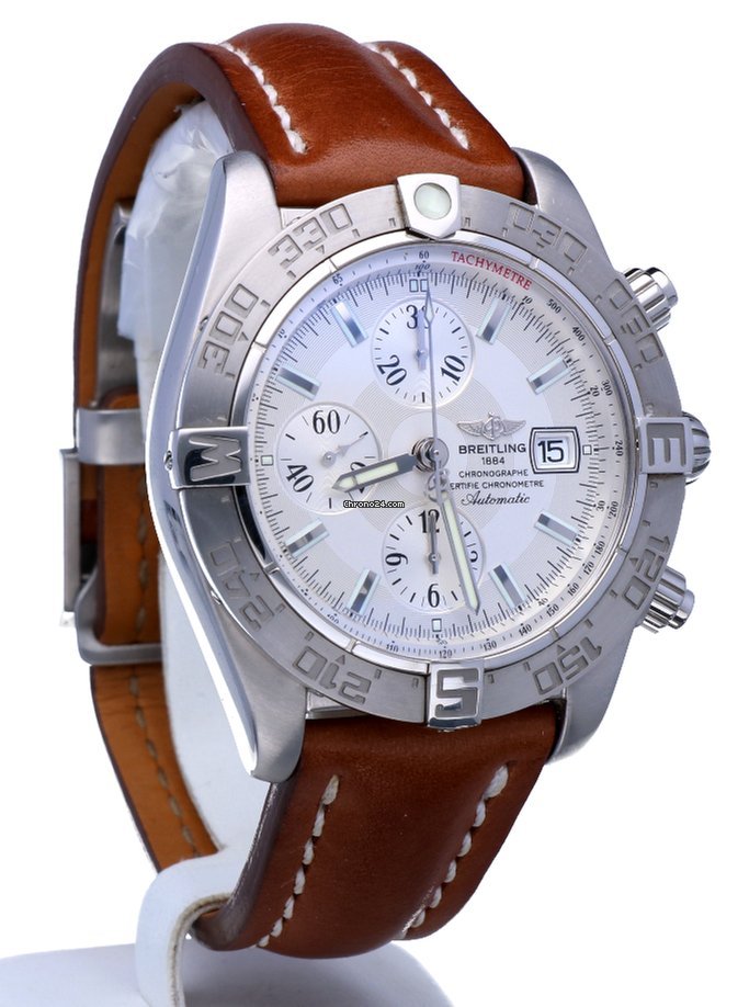 IMG_9081 Breitling Galactic 44 Mens watch Unisex Automatic Steel A1336410 Replica 7