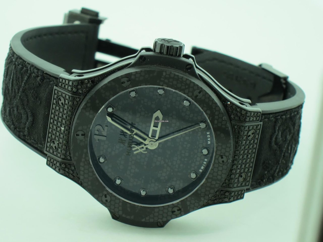 Hublot Big Bang Broderie Womens watch Automatic Steel 343.SV.6510.NR.0800 Replica 7